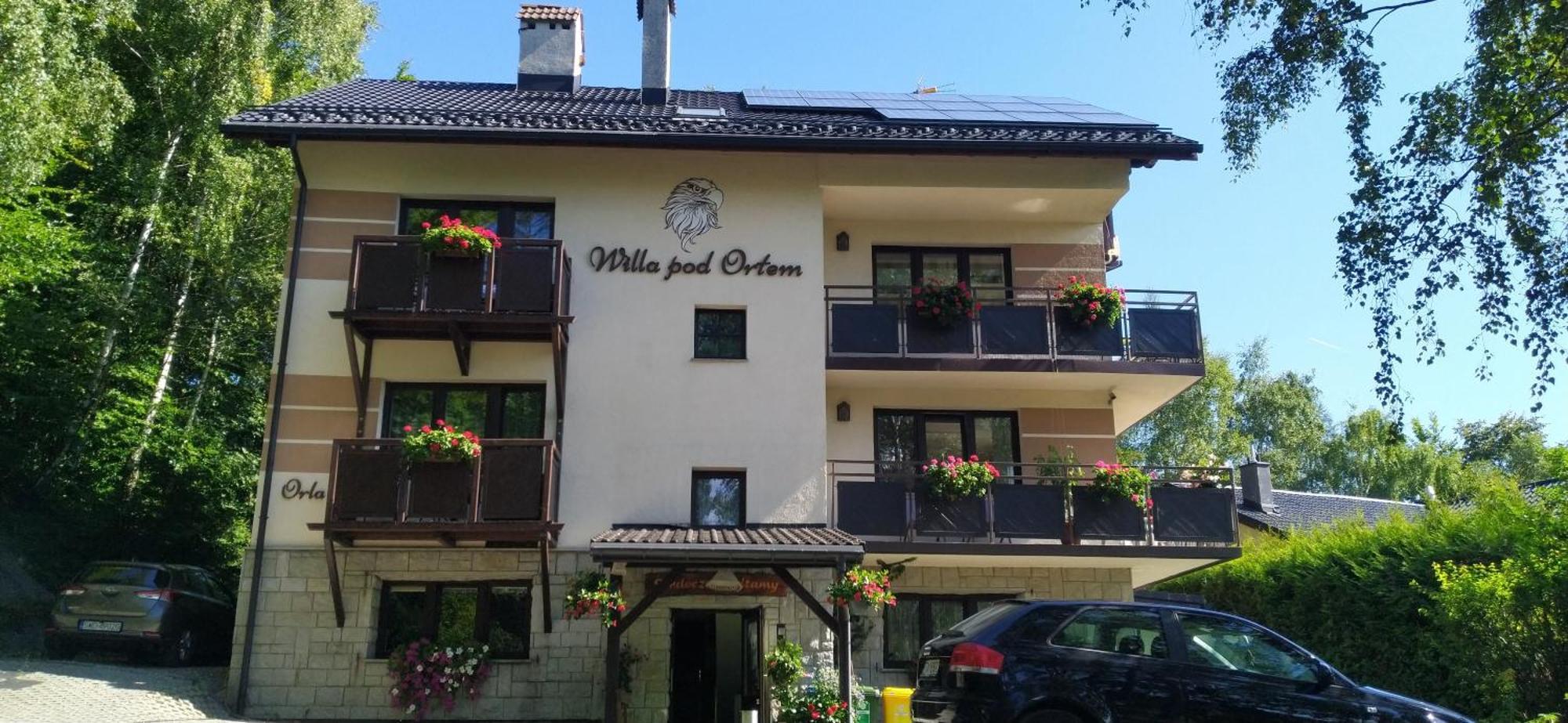 Willa Pod Orlem 什切尔克 外观 照片